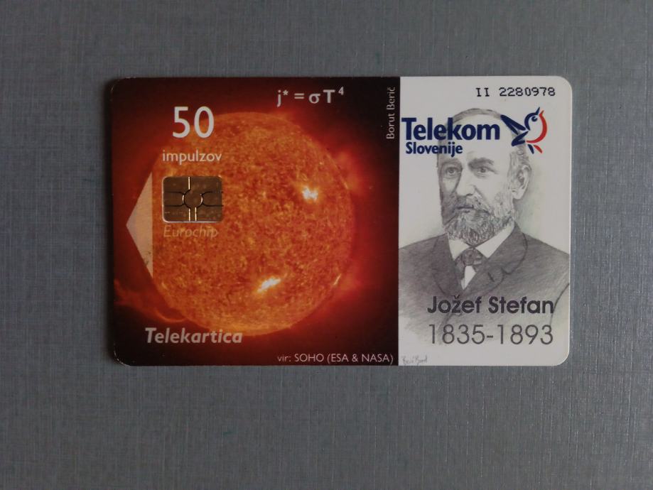 Telekartica,Telekom Slovenije.Jožef Stefan.Fizika