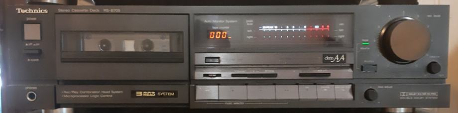 TECHNICS stereo kasetnik (model RS-B705)