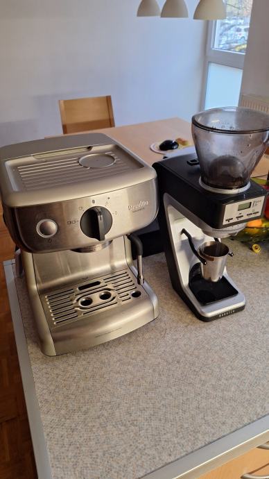 Breville VCF125X Mini Barista + opcijsko Mlinček Baratza Set 30ap