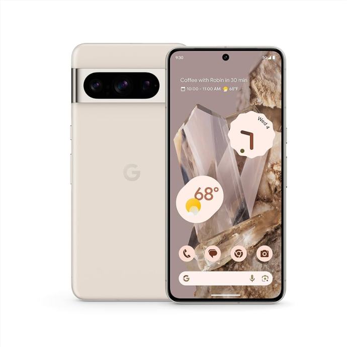 Google Pixel 8 Pro, Porcelain, 128 GB