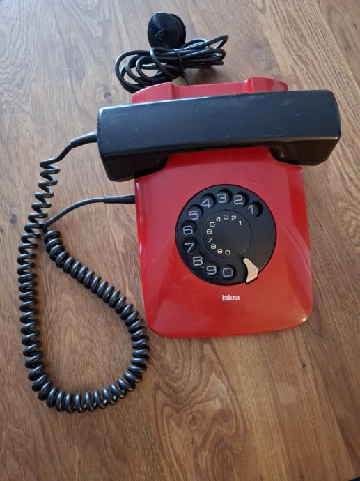 Retro stacionarni telefon iskra eta