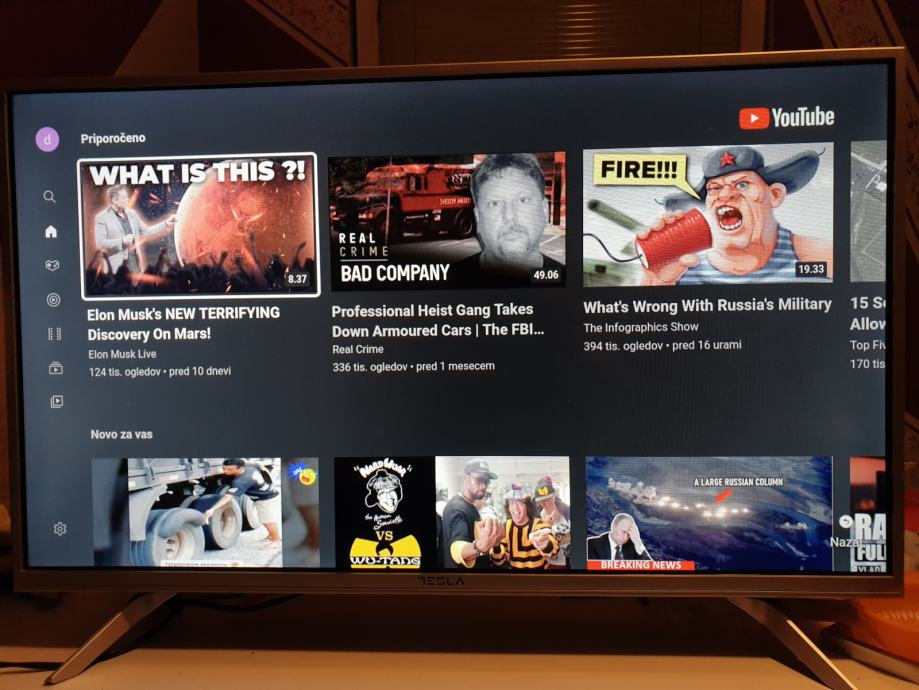 Tesla smart tv