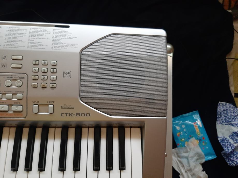 Как подключить синтезатор casio ctk 800 к компьютеру