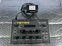 Dave smith tetra analog 4 voice desktop synth