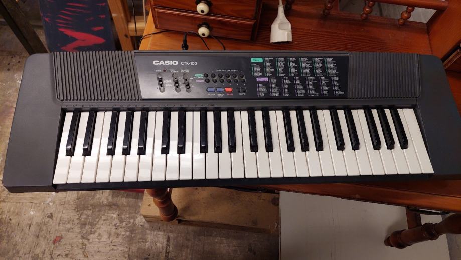 Klaviatura Casio CTK 100