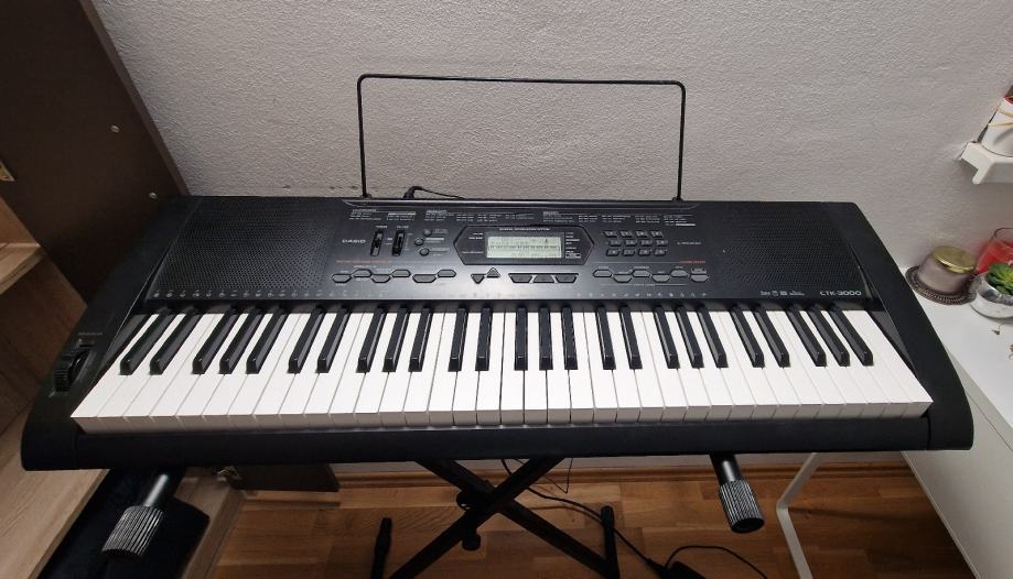 klaviatura CASIO CTK-3000