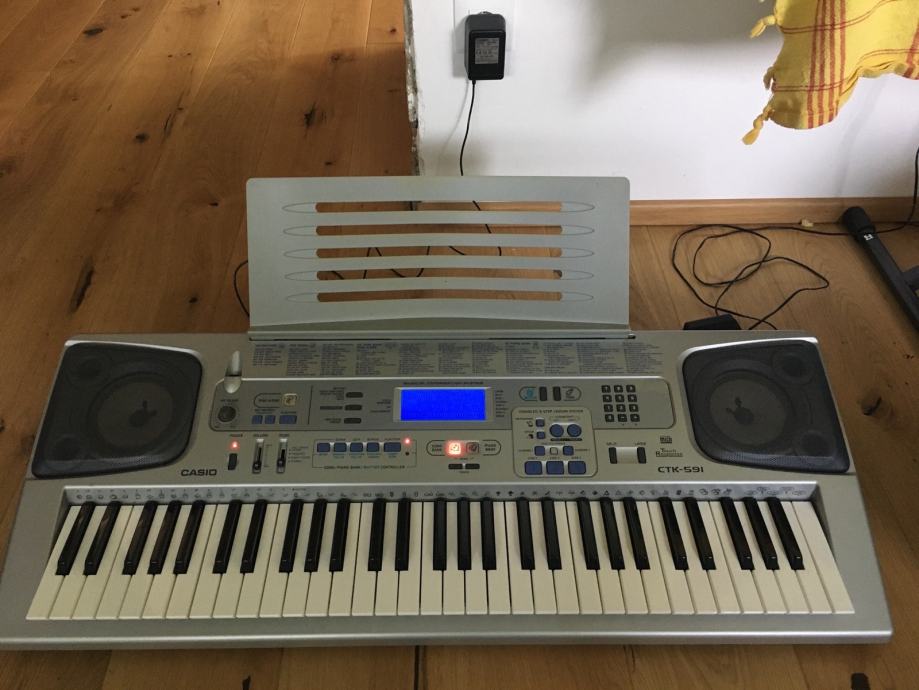 Klaviatura Casio CTK-591