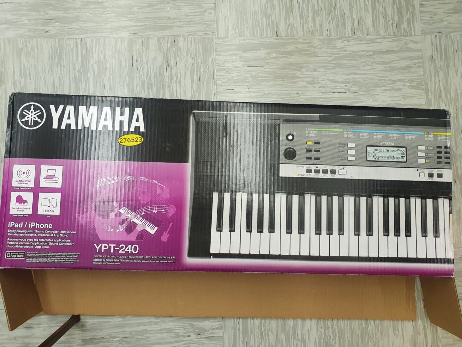 yamaha ypt 240 cena