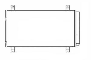 Kondenzator klime 5253K81K - Mitsubishi Grandis 04-11