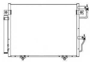 Kondenzator klime 5287K82X - Mitsubishi Pajero 07-