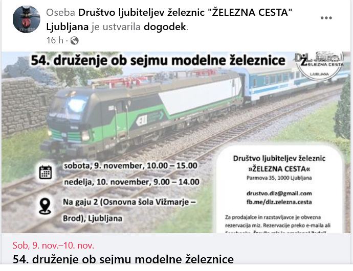 54.Sejem modelne železnice