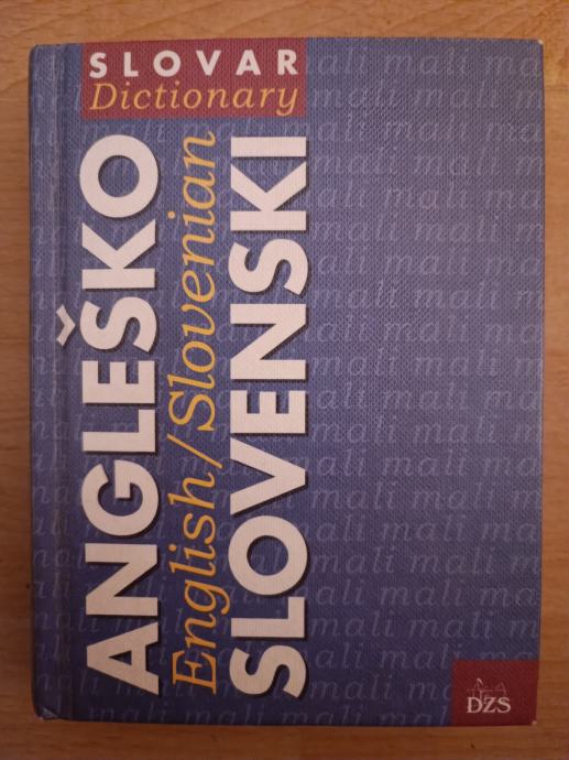 Mali angleško-slovenski slovar-Simon Krek Ptt častim :)