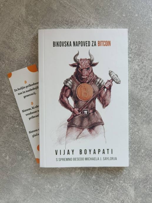 Bikovska napoved za bitcoin (Vijay Boyapati) - knjiga v slovenščini