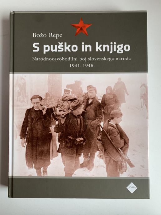 Božo Repe: S puško in knjigo - podpis avtorja