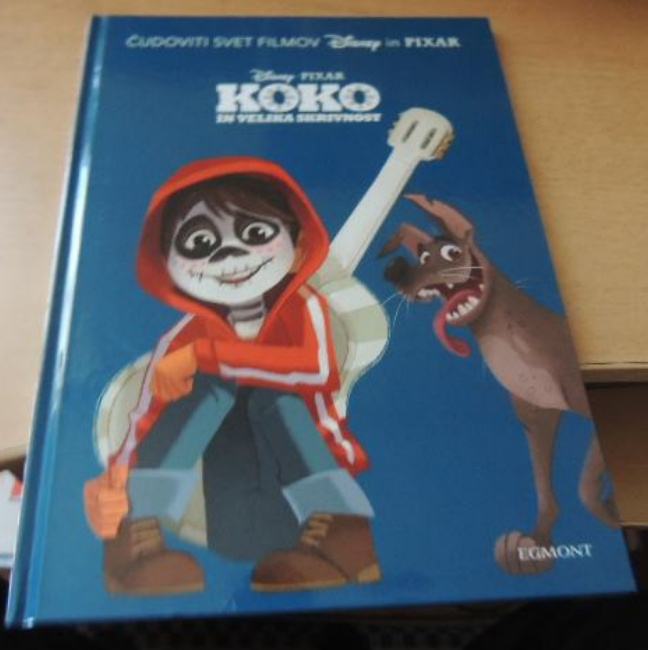 ČUDOVITI SVET FILMOV DISNEY IN PIXAR KOKO IN VELIKA SKRIVNOST EGMONT