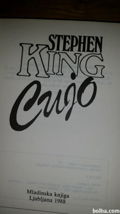 CUJO - STEPHEN KING