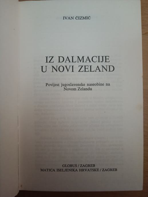 Iz Dalmacije u Novi Zeland-Ivan Čizmić Ptt častim :)