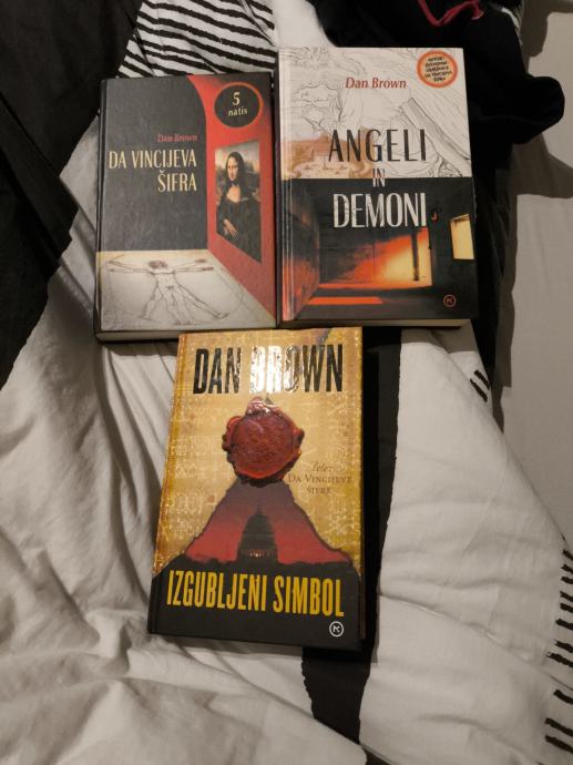 Dan Brown, Da Vincijeva šifra, Angeli in demoni, Izgubljeni simbol