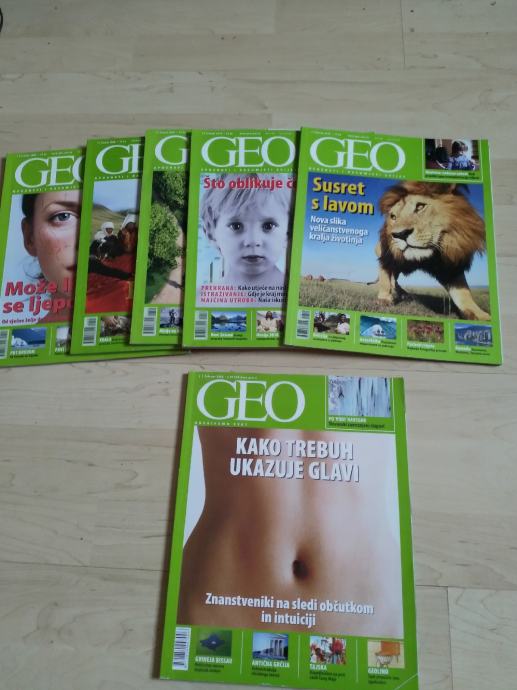 GEO revija komplet