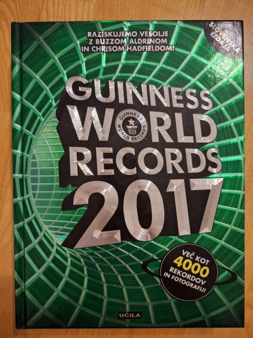 Guinness world records 2017, Učila - slovenska izdaja