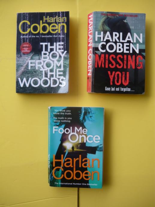 HARLAN COBEN Kriminalni romani 3 X