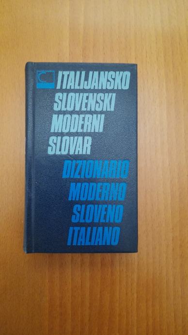 ITALIJANSKO-SLOVENSKI MODERNI SLOVAR (Anton Grad)