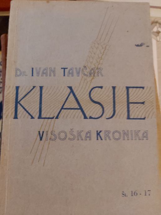 IVAN TAVČAR VISOŠKA KRONIKA