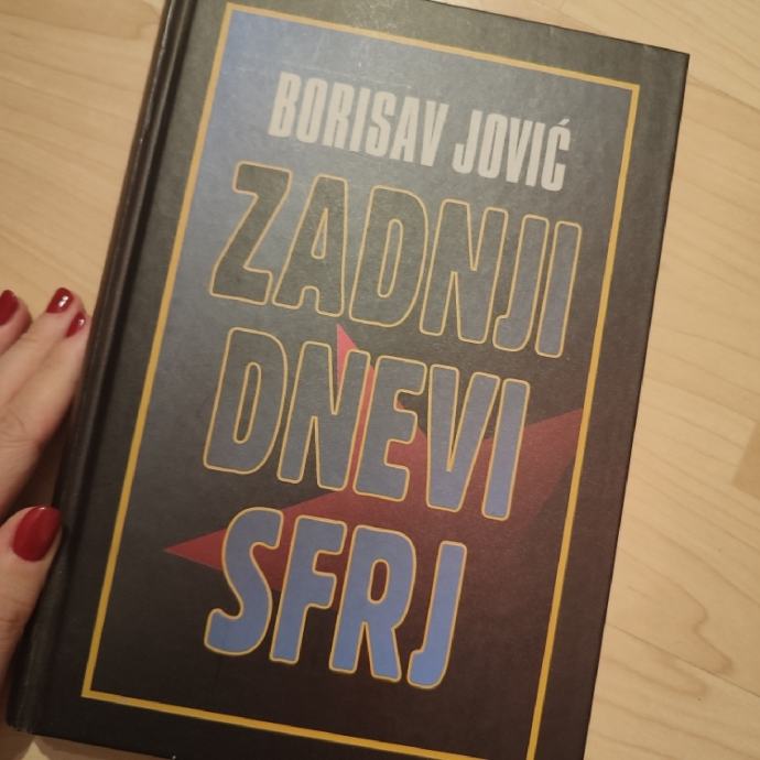 Jović, Zadnji dnevi SFRJ