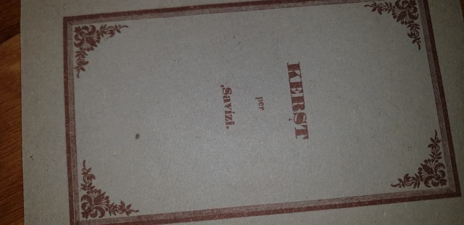 KERST PER SAVIZI - KRST PRI SAVICI REPRINT KNJIGE IZ LETA 1836