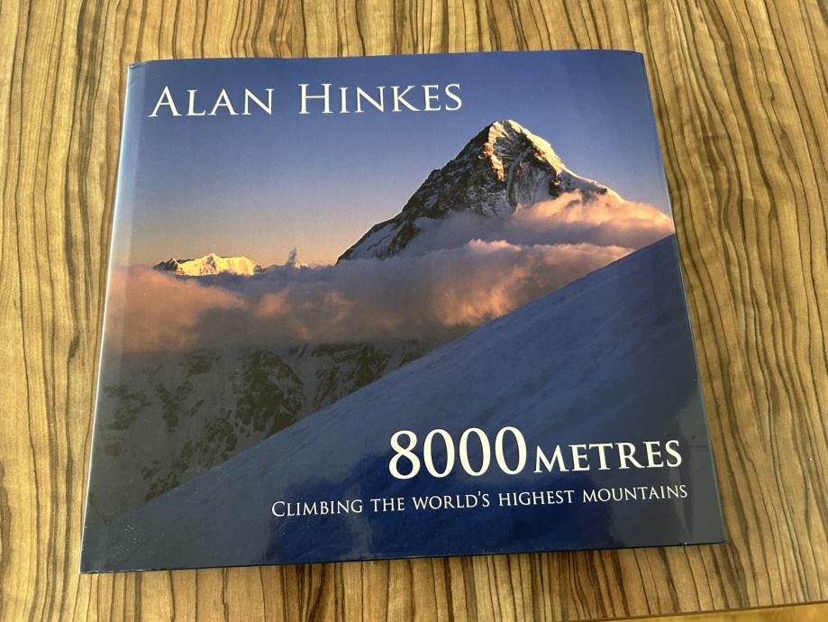 Knjiga “8000 metres”, avtor Alan Hinkes