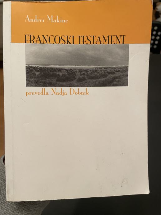 Knjiga Francoski testament