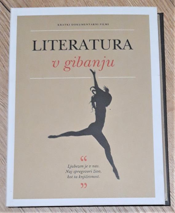 knjiga in DVD Literatura v gibanju