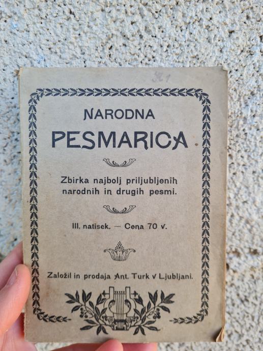 Knjiga Narodna pesmarica, mv