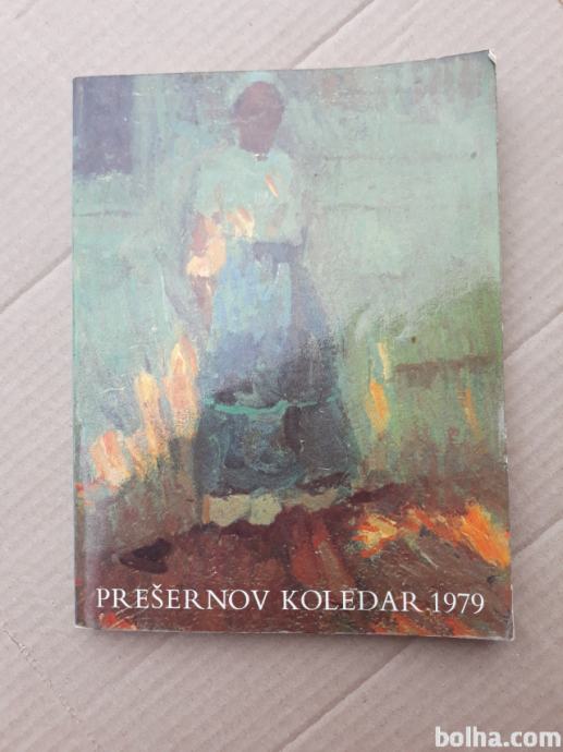 Knjiga PREŠERNOV KOLEDAR 1979