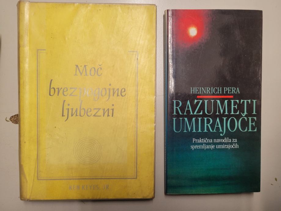 Knjigi Moč brezpogojne ljubezni in Razumeti umirajoče