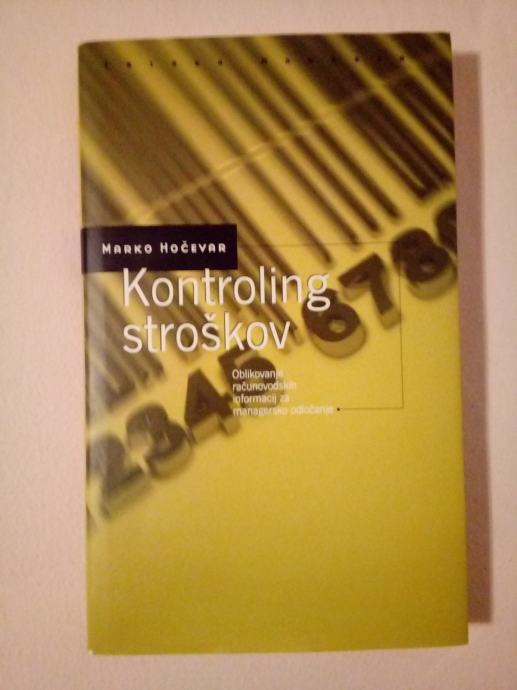 KONTROLING STROŠKOV (Marko Hočevar)