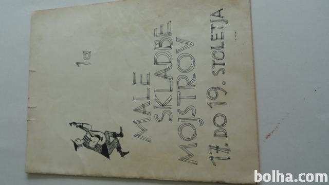 MALE SKLADBE MOJSTROV 17 DO 19 STOLETJA 1957