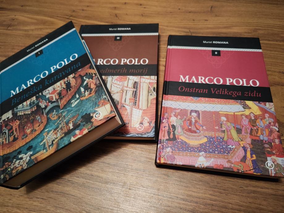 Marco Polo trilogija - Romana - trda vezava