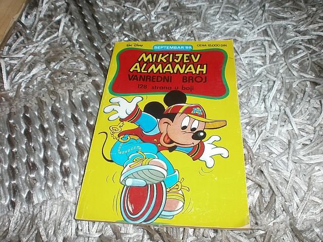 MIKIJEV ALMANAH JUNIJ 1989 - VANREDNI BROJ