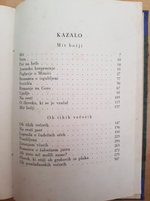 Mir božji/Ob tihih večerih-Ksaver Meško Ptt častim :)