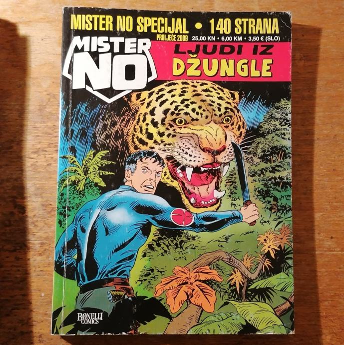 Mister No Specijal št. 7 Ljudi iz Džungle (Strip-Agent)