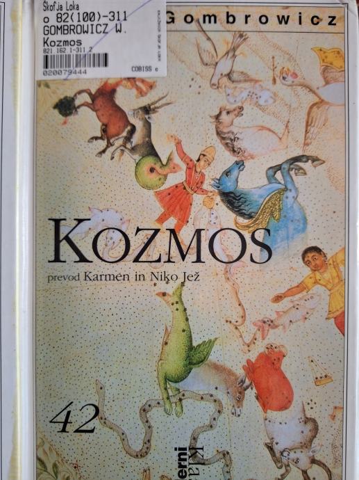 MODERNI KLASIKI WITOLD GOMBROWICZ KOZMOS