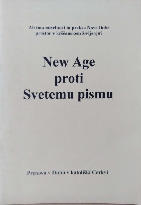 New age proti Svetemu pismu