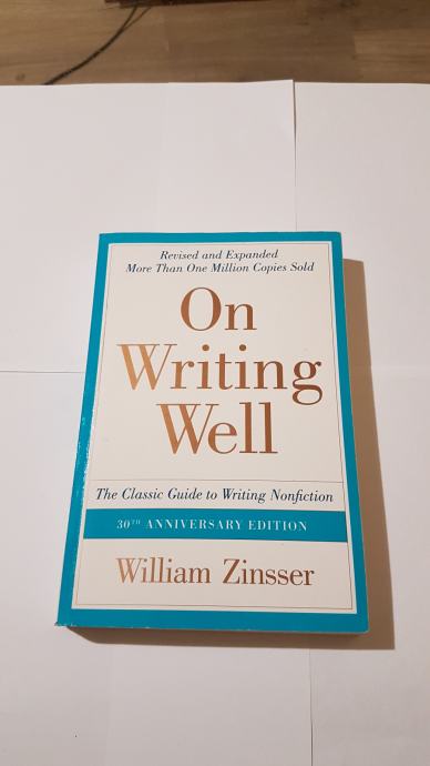 on writing well: the classic guide to writing non-fiction