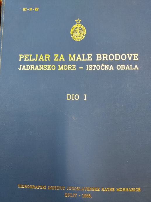 PELJAR ZA MALE BRODOVE, JADRANSKO MORE - ISTOČNA OBALA