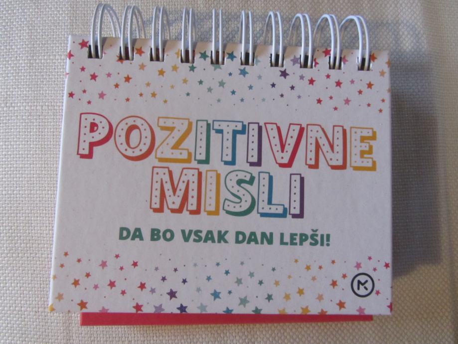 Pozitivne misli - za vsak dan v letu. Novo. kot darilo