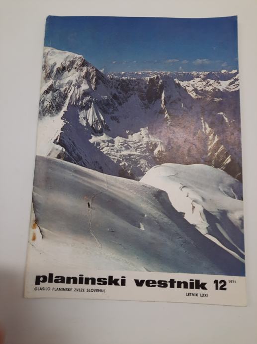 Prodam revije - Planinski vestnik iz leta 1971.