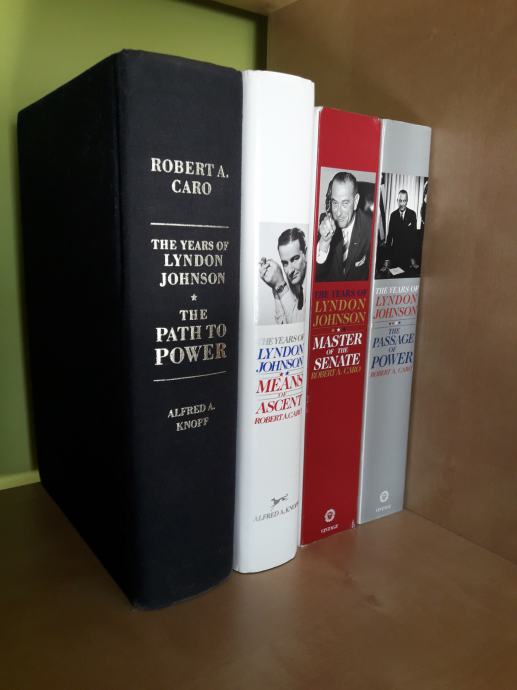 Robert A. Caro: The Years of Lyndon Johnson 1-4