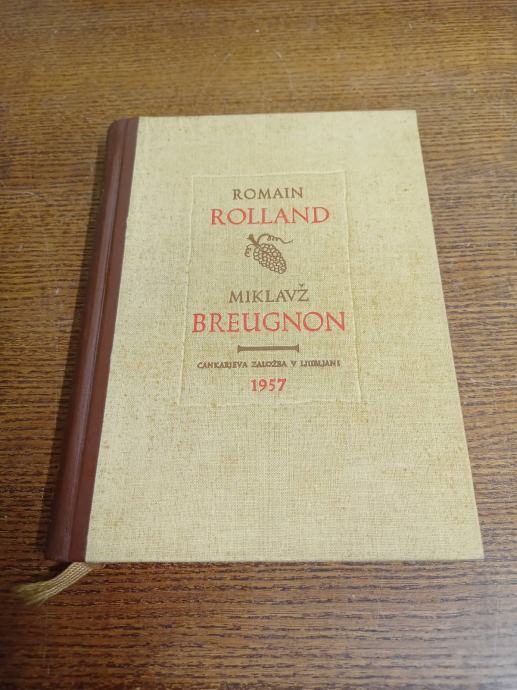 ROMAIN ROLLAND MIKLAVŽ BREUGNON 1957