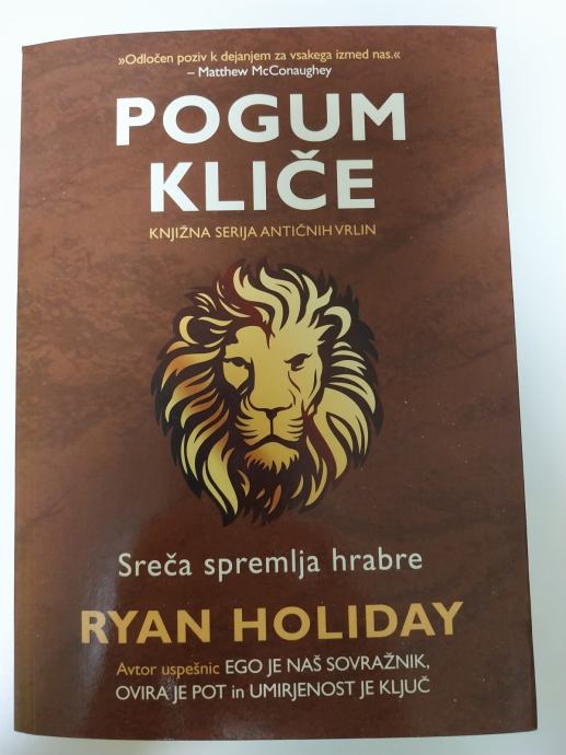 Ryan Holiday:  Pogum kliče